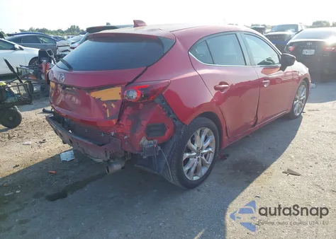 2015 Mazda Mazda3 S Grand Touring из США, поврежденный, VIN JM1BM1M31F1263060